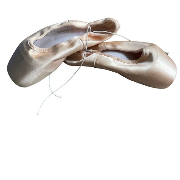 Gaynor Minden pointe Ballet Shoes Size 7W Pre-owned Made in USA - Picture 4 of 8